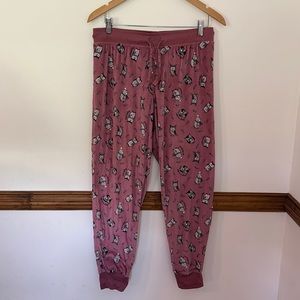 Secret Treasures, Women's Maeve Lounge, Pajama Pants with Owls Pattern. Size M